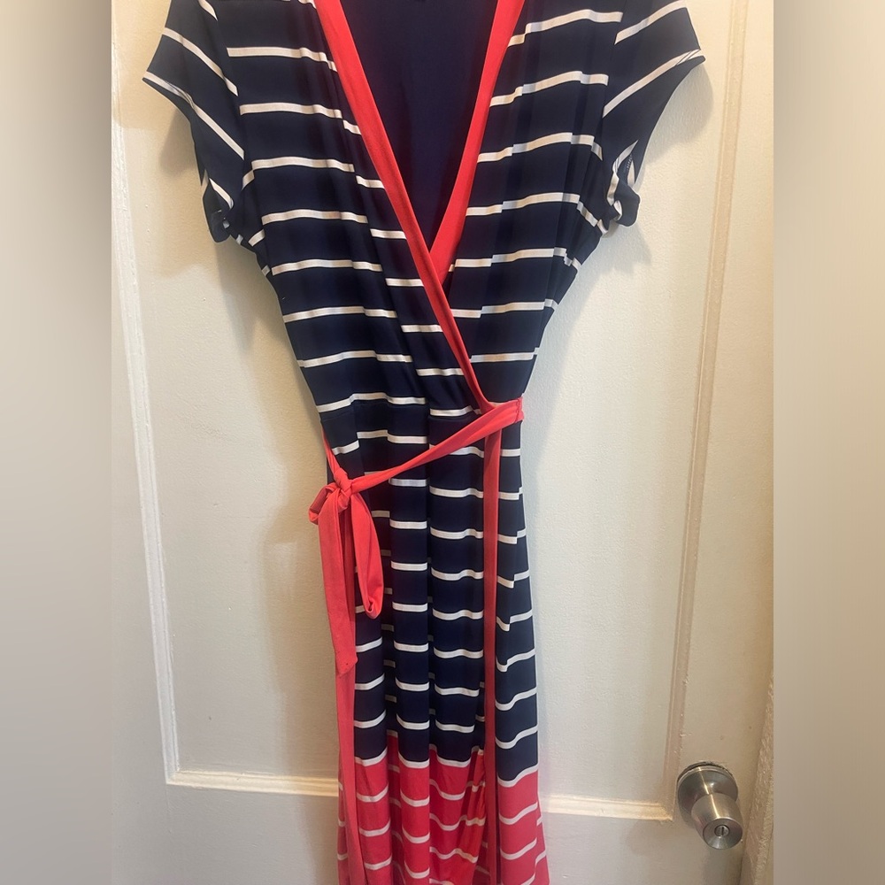 Liz Claiborne Career Maxi Dress Large